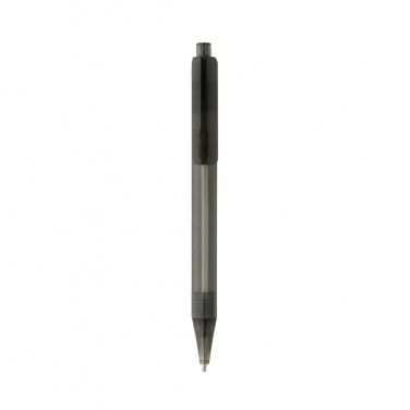 Logotrade kampanjprodukter bild: GRS RPET X8 transparent penna