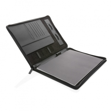Logotrade profilprodukter bild: Swiss Peak Heritage A4 portfolio i RCS PU