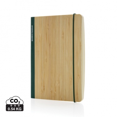 Logotrade profilprodukter bild: Scribe bambu A5 anteckningsbok