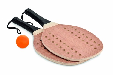 Logotrade presentreklam bild: Strandtennisset