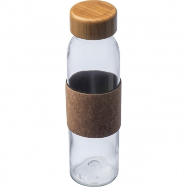 Logotrade kampanjprodukter bild: Glasflaska SKOPJE 500 ml