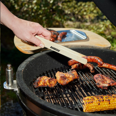 Logotrade kampanjprodukter bild: Pinza BBQ tång i trä