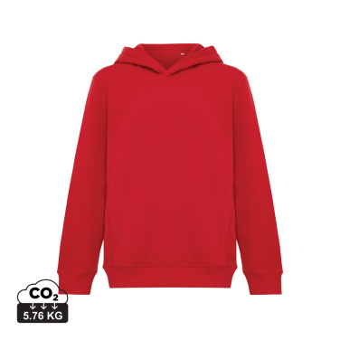 Logotrade reklamprodukter bild: Iqoniq Yengo hoodie i återvunnen bomull med sidofickor för b