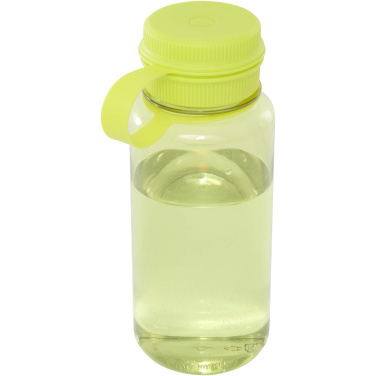 Logotrade reklamprodukter bild: Ryder 900 ml RCS-certifierad RPET-sportflaska med multifunktionslock