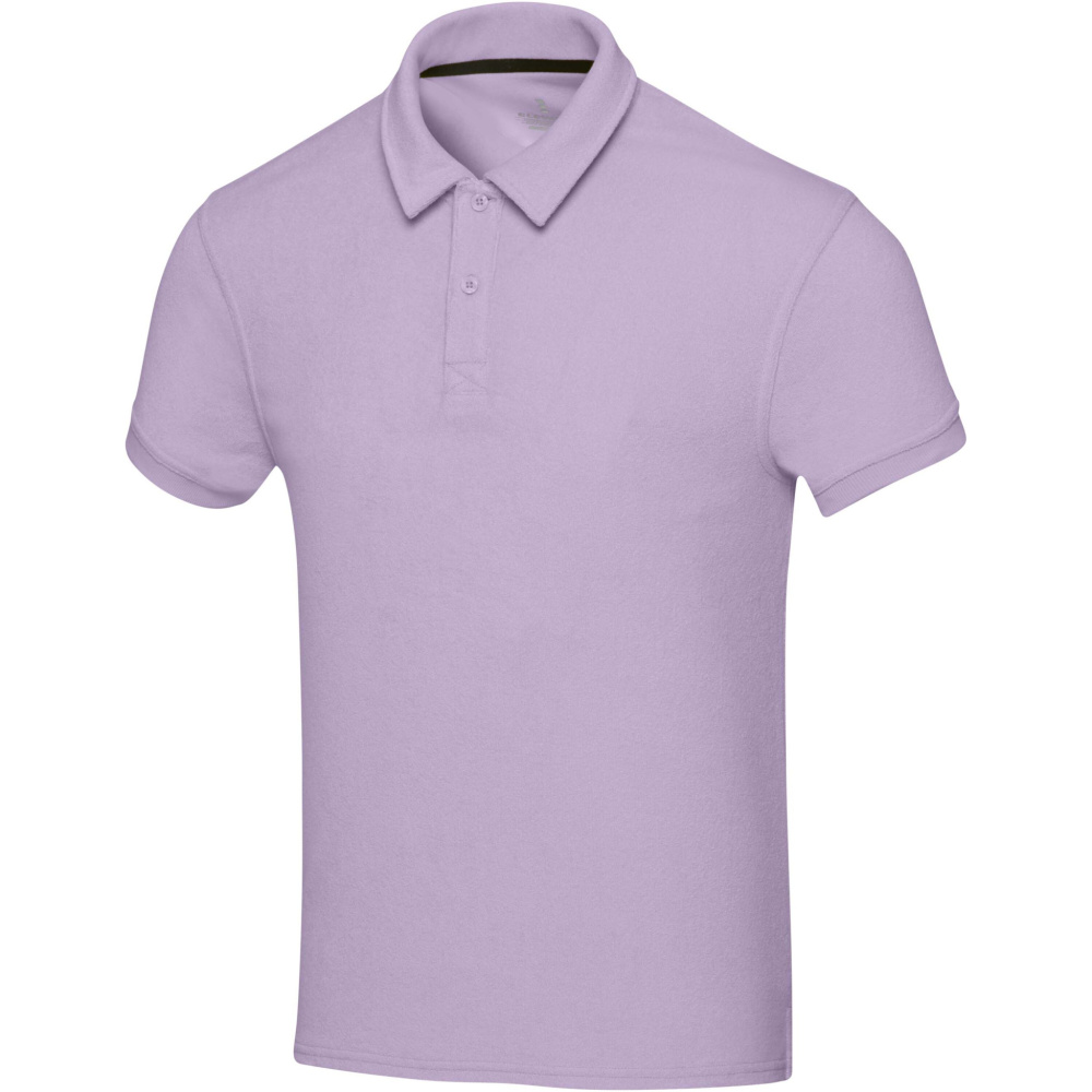 Logotrade kampanjprodukter bild: Akoya unisex polo av återvunnen frotté