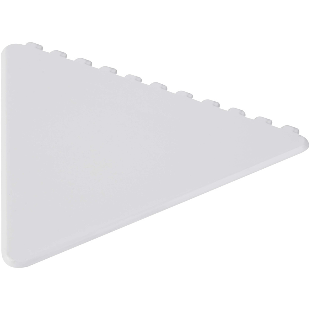 Logotrade profilprodukter bild: Frosty triangular recycled plastic ice scraper