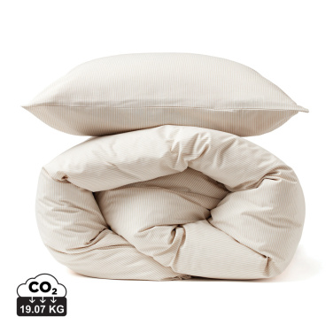 Logotrade kampanjprodukter bild: VINGA Montgomery bäddset premium cotton, 4 delar