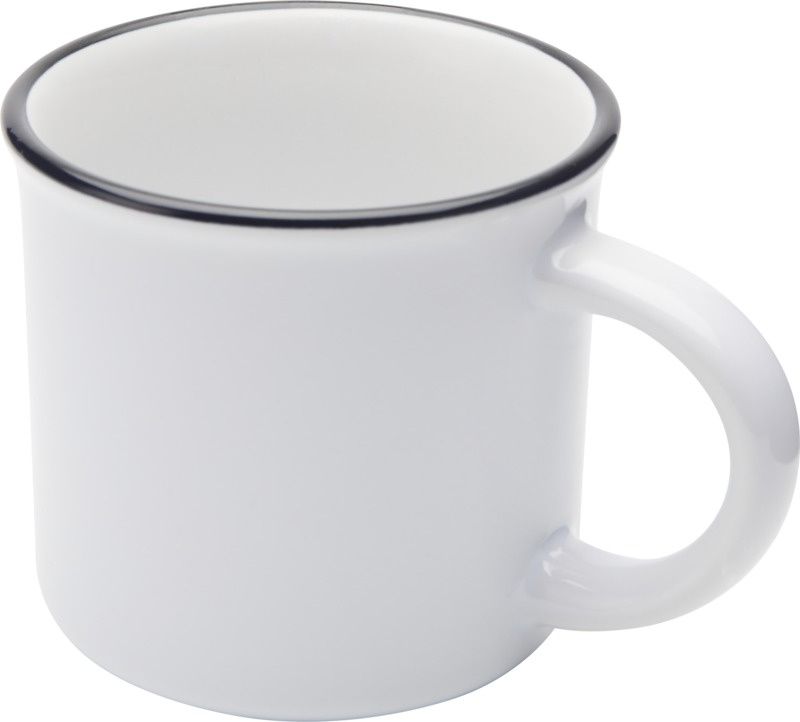 Logotrade profilreklam bild: Bari 240 ml sublimeringsmugg av keramik