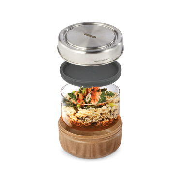 Logotrade kampanjprodukter bild: Black+Blum Lunchskål i glas 750 ml