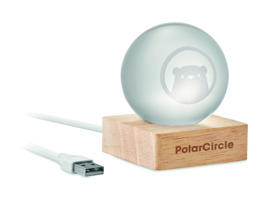 Logotrade kampanjprodukter bild: LED-glaskula