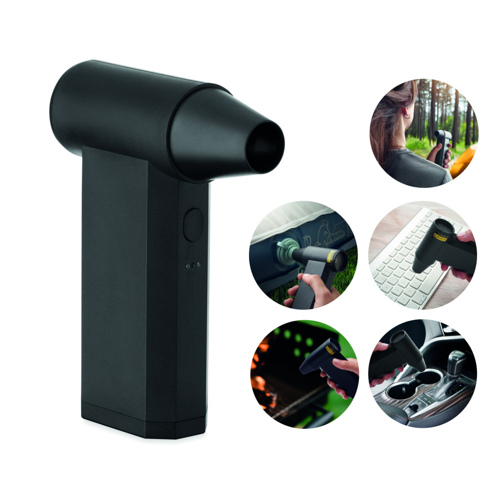 Logotrade profilprodukter bild: Bärbar turbofläkt