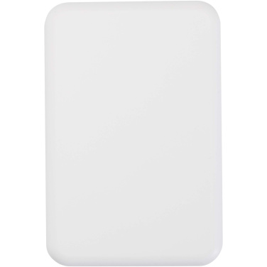 Logotrade kampanjprodukter bild: Acrab 5 000 mAh 15 W magnetisk trådlös powerbank med 20 W PD – tillverkad av återvunnen plast
