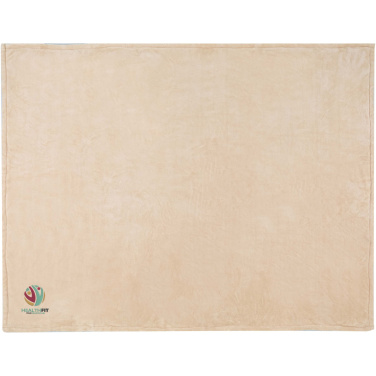 Logotrade profilprodukter bild: Ashen sherpa-filt av GRS-certifierat återvunnet material