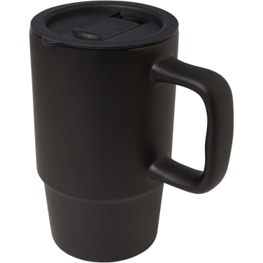 Logotrade reklamprodukter bild: Carter 450 ml keramisk mugg med plastlock