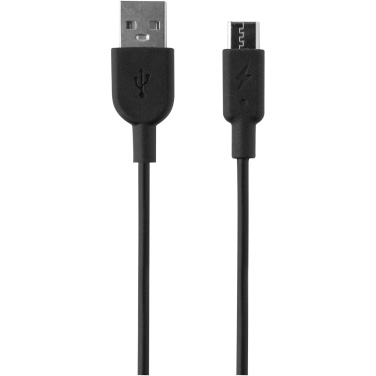 Logotrade profilprodukter bild: Intan 10 000 mAh 10 W powerbank av återvunnen plast