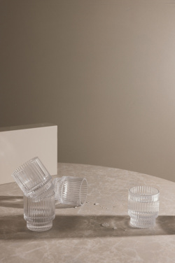 Logotrade presentreklam bild: VINGA York tumbler glas, 4-pack