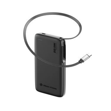 Logotrade reklamprodukter bild: Urban Vitamin Emeryville 20 W 10 000 mAh powerbank