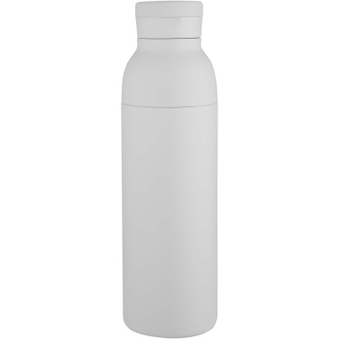 Logotrade presentreklam bild: Illuminate 650 ml isolerad vattenflaska med dubbelvägg tillverkad av återvunnet RCS-rostfritt stål