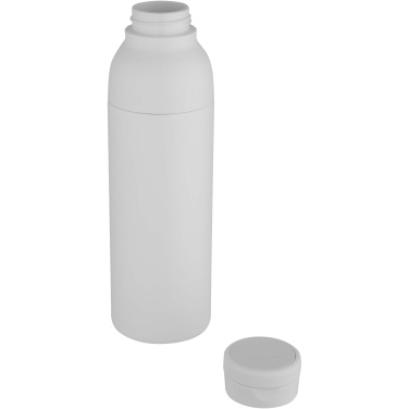 Logotrade profilprodukter bild: Illuminate 650 ml isolerad vattenflaska med dubbelvägg tillverkad av återvunnet RCS-rostfritt stål