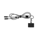 Telefonrem med kabel Audrey Pierre Cardin, svart