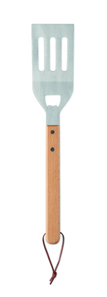 Logotrade reklamprodukter bild: Grillspade i bokträ