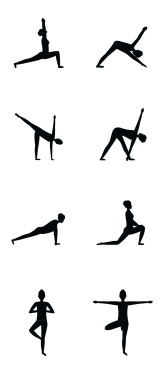 Logotrade profilreklam bild: Yogamatta i EVA