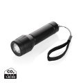 Flara RSC återvunnen plast ficklampa med USB-laddning, svart