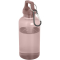 Oregon 400 ml vattenflaska av RCS-certifierad återvunnen plast med karbinhake, Dammig rosa