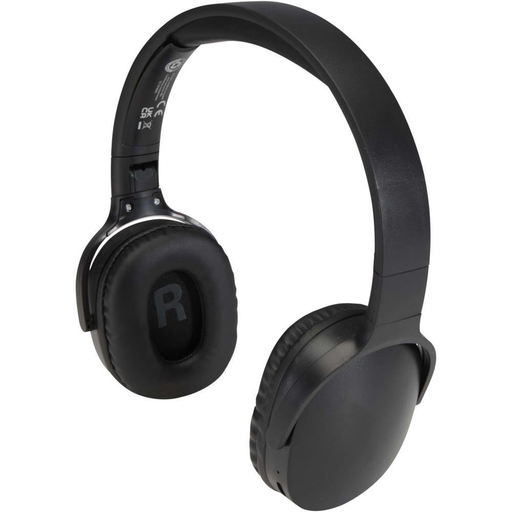Logotrade profilprodukter bild: Ancha trådlösa Bluetooth®-hörlurar av återvunnen plast