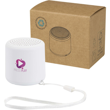 Logotrade profilprodukter bild: Velkis trådlös Bluetooth-högtalare på 3 W av återvunnen plast