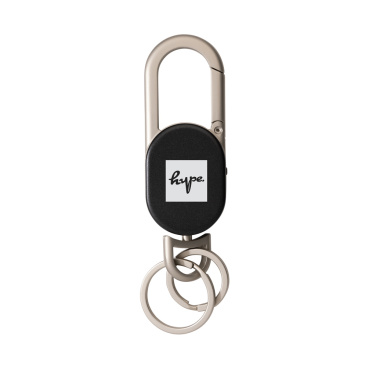 Logotrade profilprodukter bild: Keyfinder Dual nyckelring med global spårning