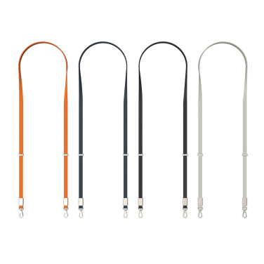 Logotrade reklamprodukter bild: Nivo Crossbody lanyard i RCS återvunnen PET