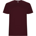 Stafford kortärmad T-shirt för herr, Granat