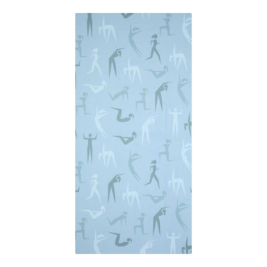 Logotrade presentreklam bild: Daisy mikrofiberhandduk med sublimeringstryck 70 × 140 cm